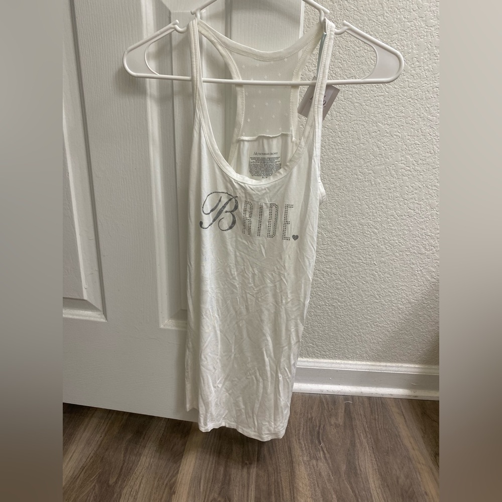 Victorias Secret Bride tank top